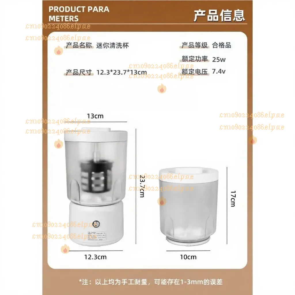 Watch Cleaning Machine Fully Automatic  for Small Precision Movement Component Maintenance, Cleaning and Watch Repair Tool