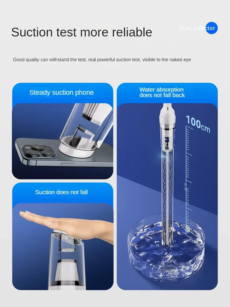 Multifunction Cleaning Machine Car and Home Use Wireless Vacuum Cleaner Handheld High Power Vacuum Portable Wireless Cleaner