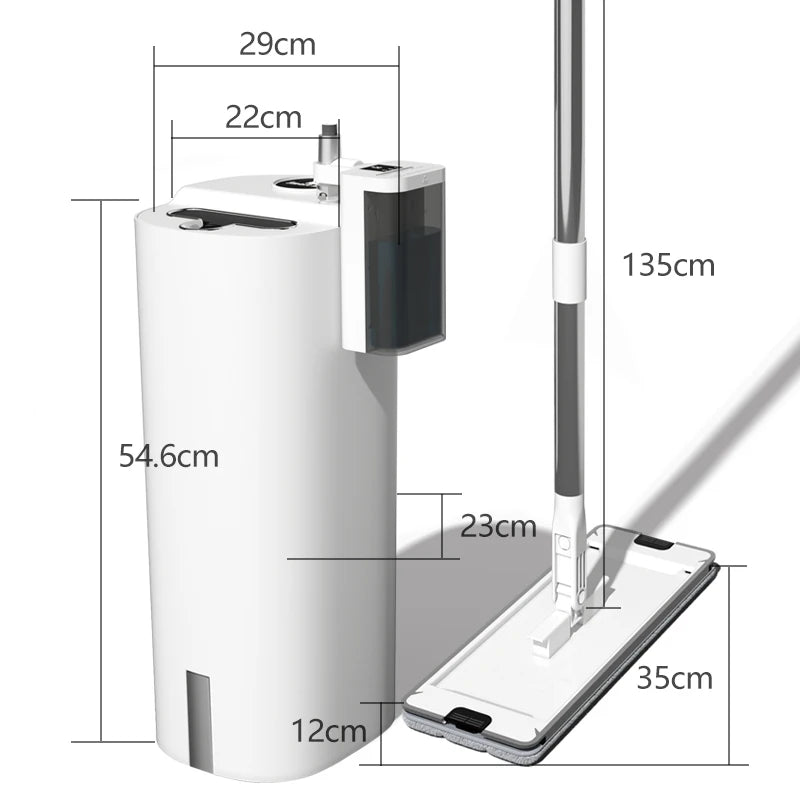 Hand-washable automatic cleaning high-end electric self-cleaning mop machine household