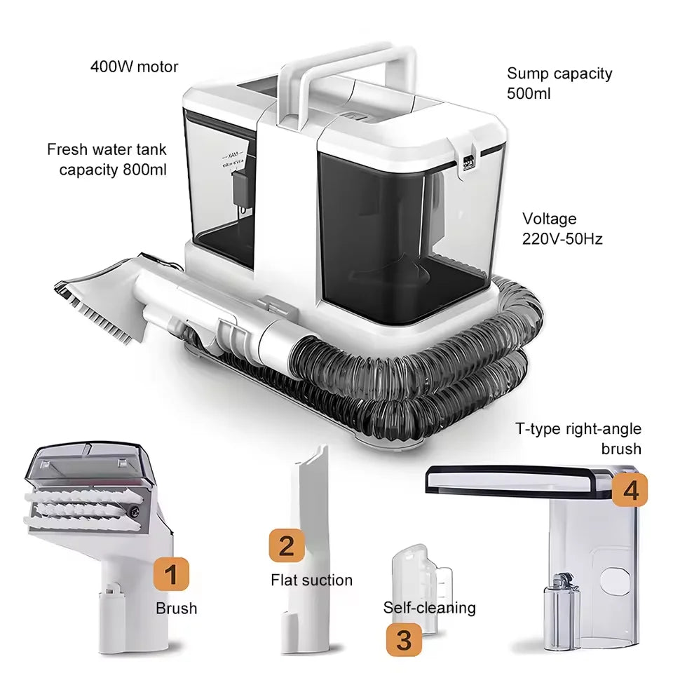Fabric Sofa Cleaner  Machine Household Small All-in-One Multifunctional Carpet Window Cleaning Machine Vacuum Dust Cleaner
