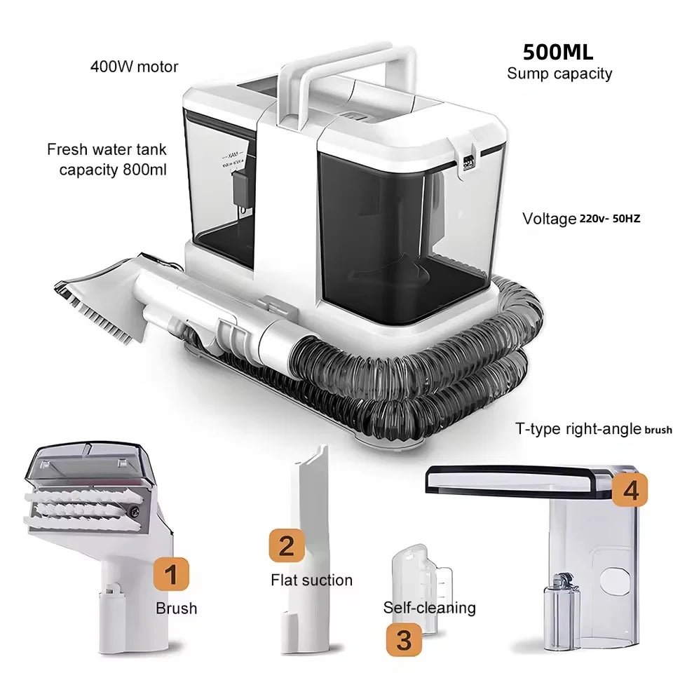 Fabric Sofa Cleaner  Machine Household Small All-in-One Multifunctional Carpet Window Cleaning Machine Vacuum Dust Cleaner