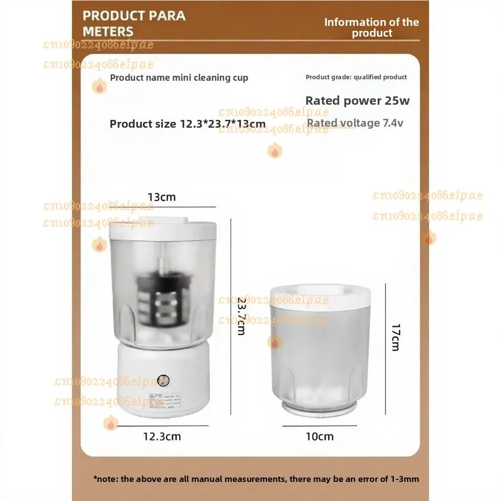 Watch Cleaning Machine Fully Automatic  for Small Precision Movement Component Maintenance, Cleaning and Watch Repair Tool