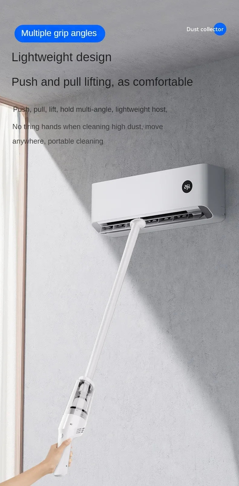 Multifunction Cleaning Machine Car and Home Use Wireless Vacuum Cleaner Handheld High Power Vacuum Portable Wireless Cleaner